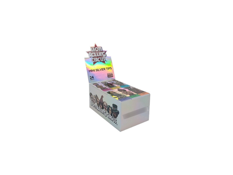 Lion Rolling Circus Caja Filter Silver Mini 
